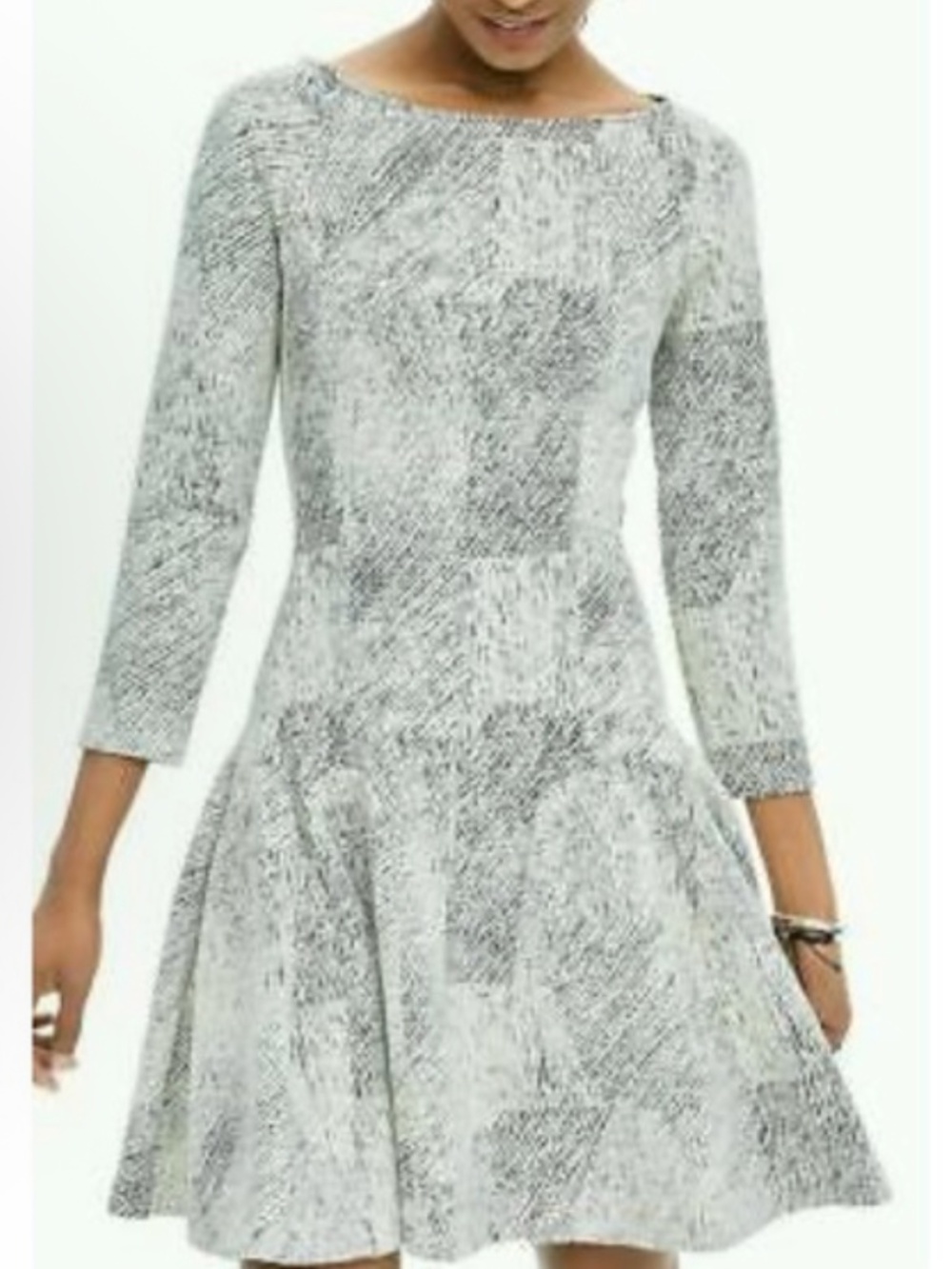 Banana republic 00p link skater flared dress